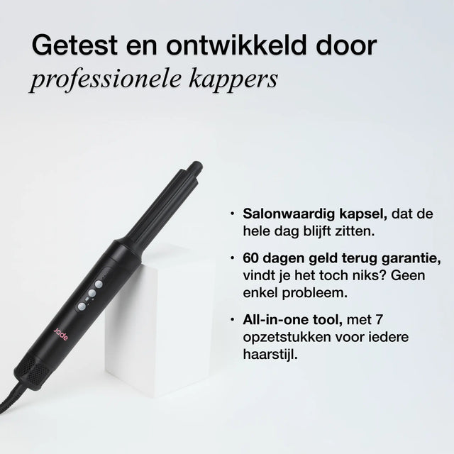 Jade's secret - Midnight | De 7-in-1 Hairstyler voor ieder haartype